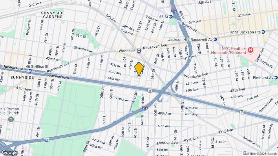 41-68 63rd St Map and Location Details