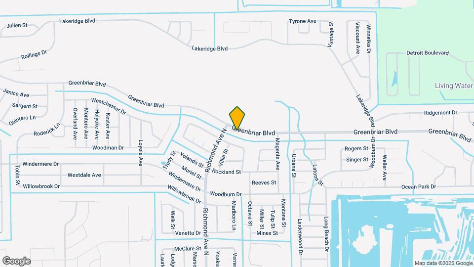 391 Greenbriar Blvd Map and Location Details