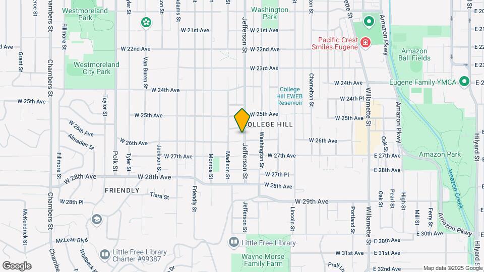2590 Jefferson St Map and Location Details