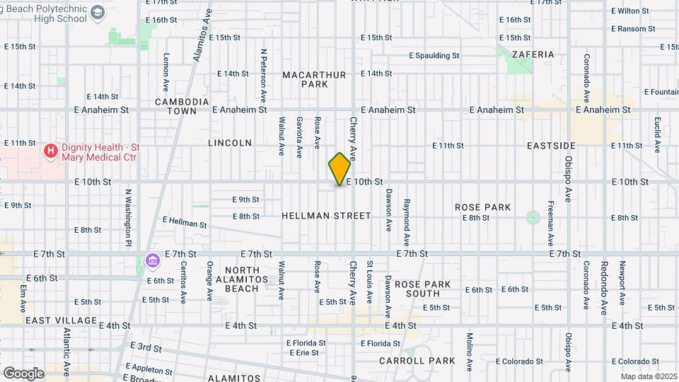 928 Gardenia Ave Map and Location Details