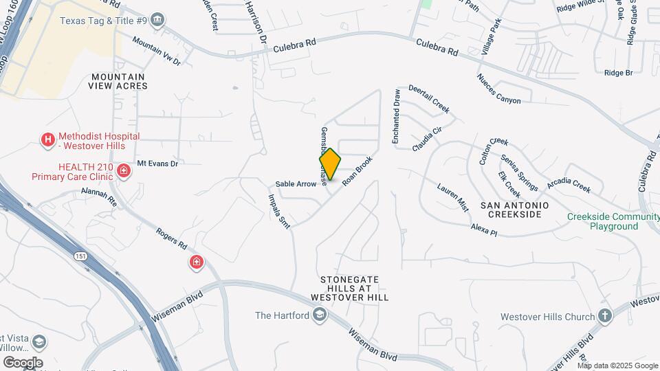 4914 Gemsbuck Chase Map and Location Details