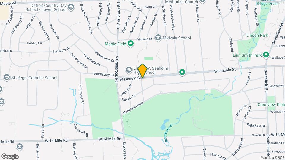 2299 W Lincoln St Map and Location Details