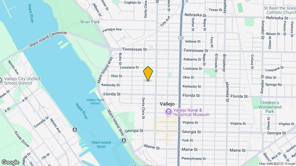 412 Kentucky St, Unit 416 Map and Location Details
