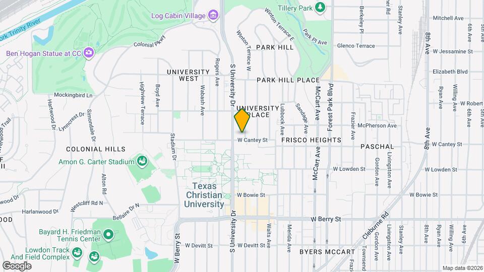 2718 Cockrell Ave Mapa y Detalles de la Ubicación