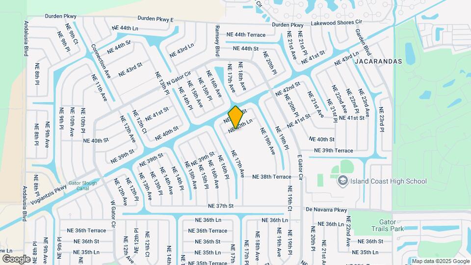 1714 NE 40th Ln Map and Location Details