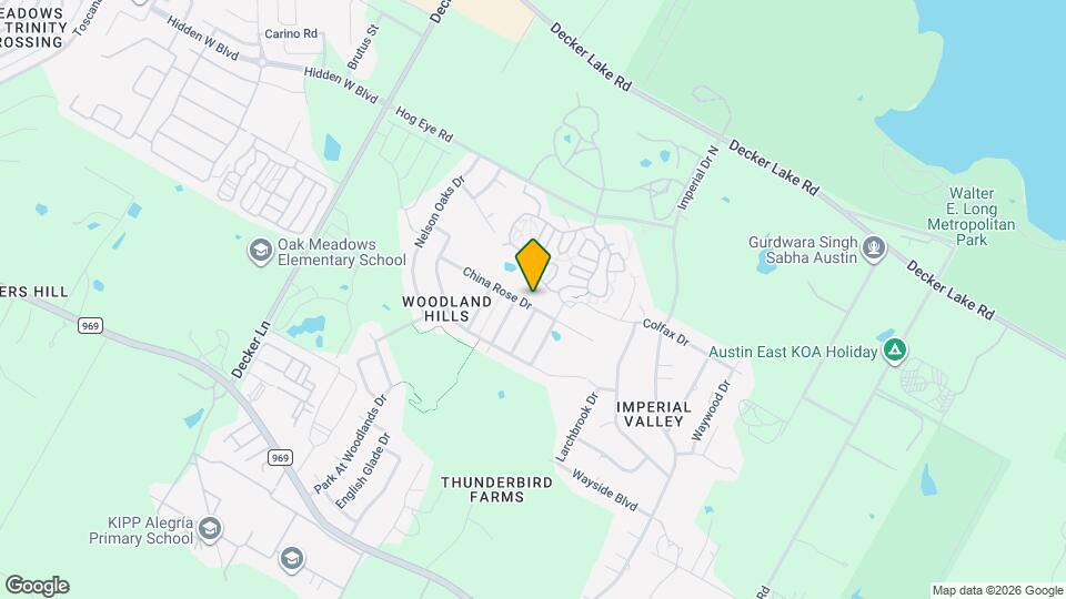 9212 China Rose Dr Map and Location Details