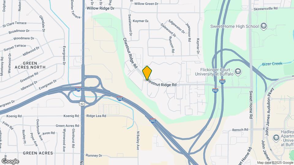 4393 Chestnut Ridge Rd Map and Location Details