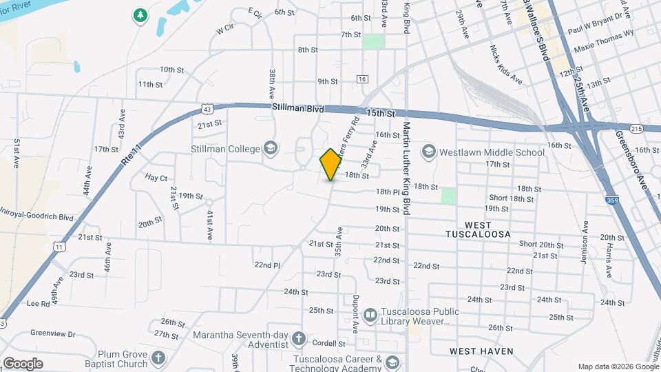 1818 Fosters Ferry Rd Map and Location Details