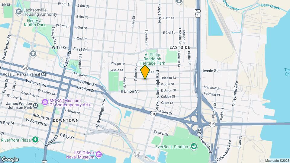 850 Spearing St Map and Location Details