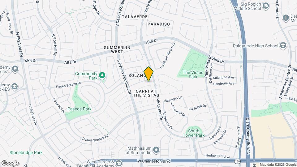 11612 Villa Malaparte Ave Map and Location Details