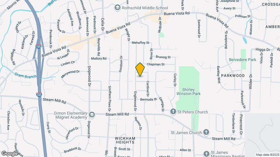 4475 Pyburn St Map and Location Details