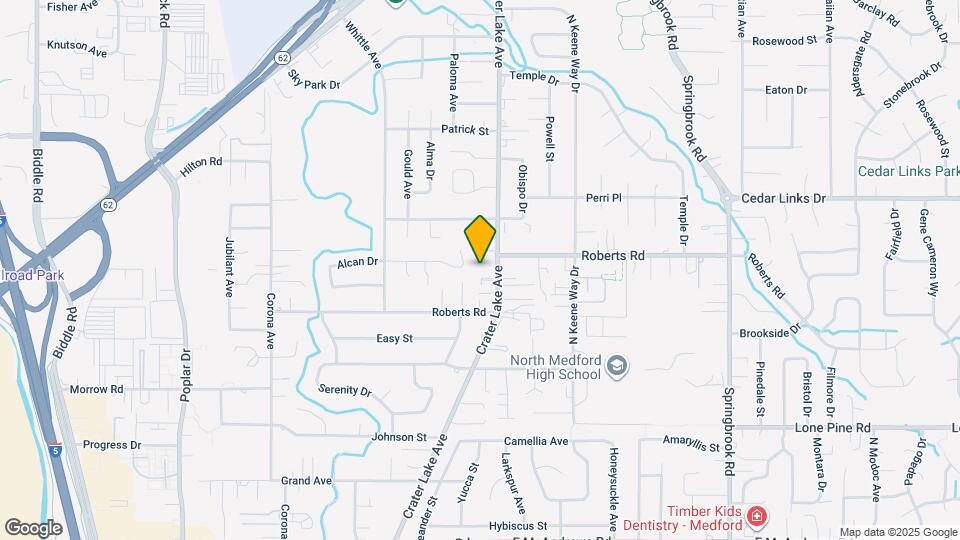 2235 Crater Lake Ave Map and Location Details