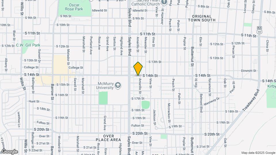 2009 S 14th St Map and Location Details