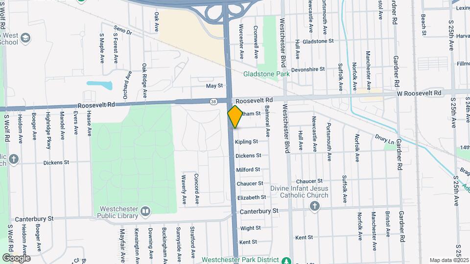 10351 Cambridge St, Unit 2E Map and Location Details