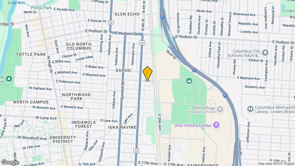 477 Wyandotte Ave, Unit 475 Map and Location Details