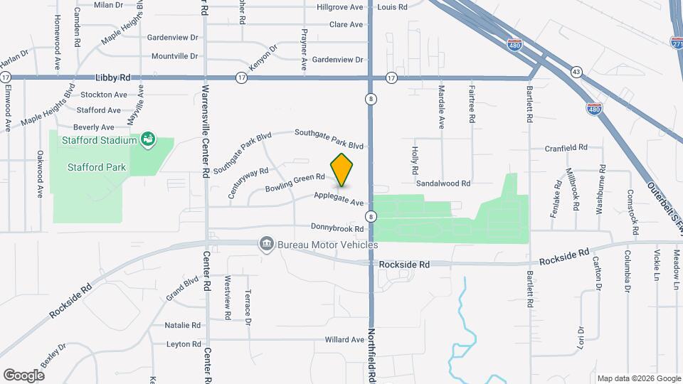 20751 Bowling Green Rd Map and Location Details