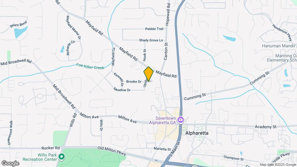 171 Upshaw Dr Map and Location Details