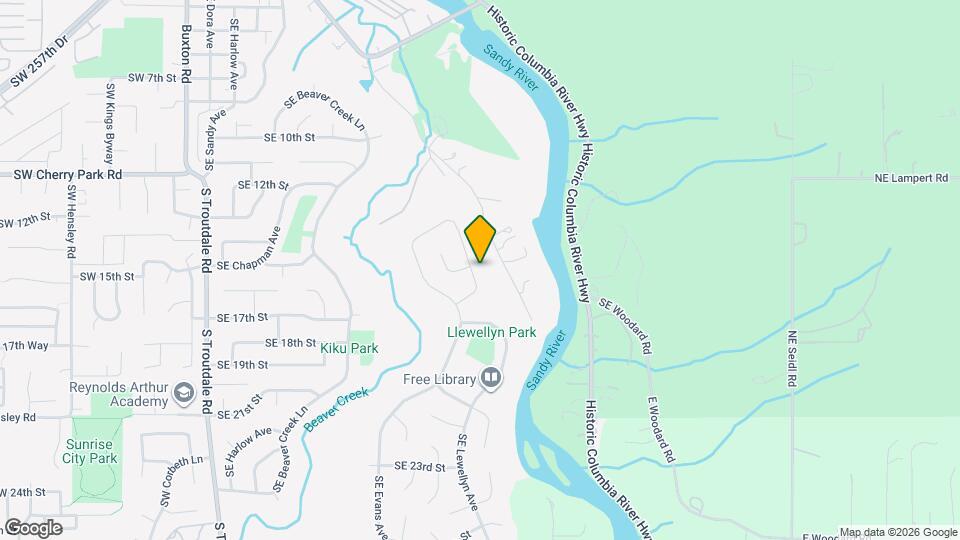 1442 SE Evans Loop Map and Location Details