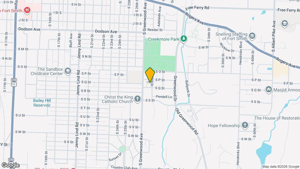 1716 S 28th St Map and Location Details