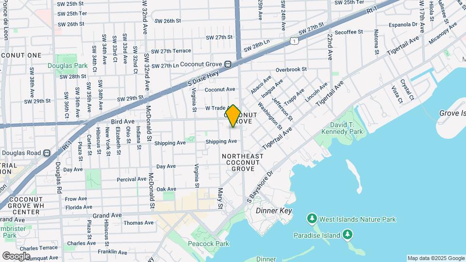 3051 SW 27th Ave Map and Location Details
