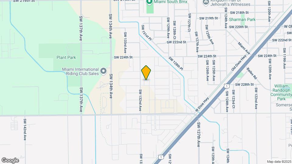 22749 SW 131st Pl Map and Location Details