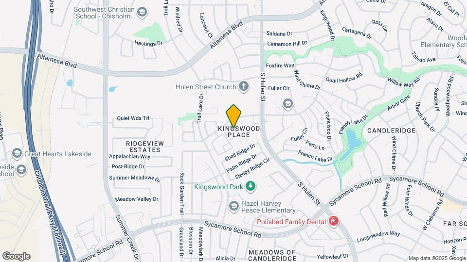 7314 Kingswood Cir Map and Location Details