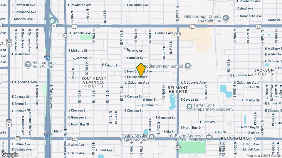 4804 N 18th St Map and Location Details