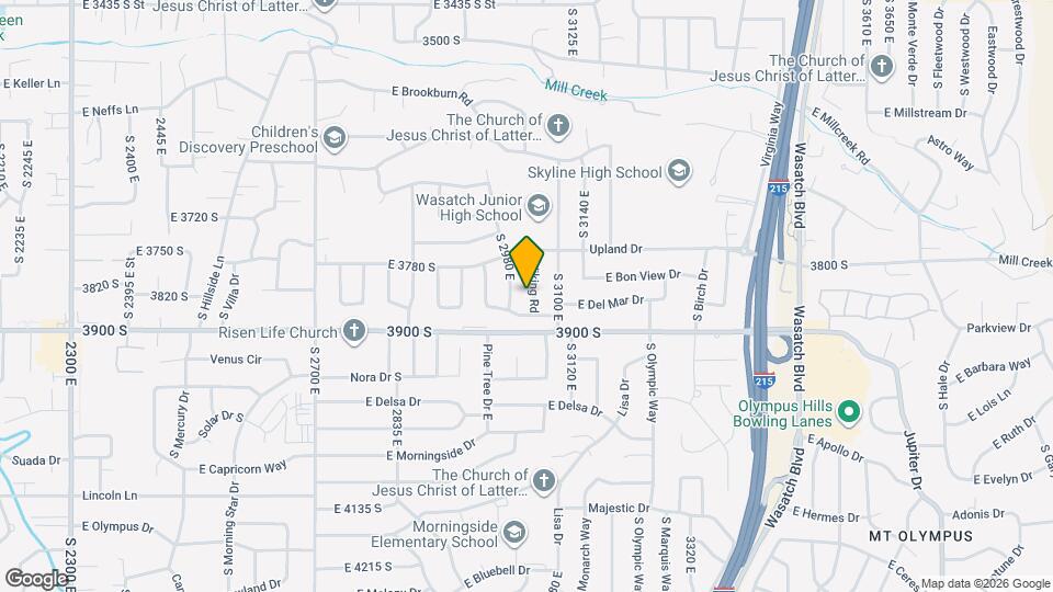 3820 S Viking Rd Map and Location Details