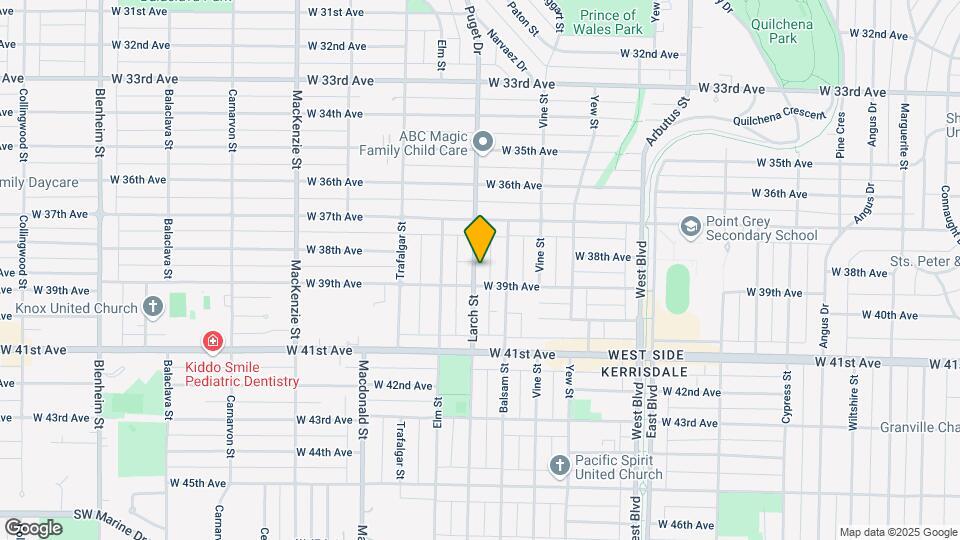 5488 Larch St Map and Location Details
