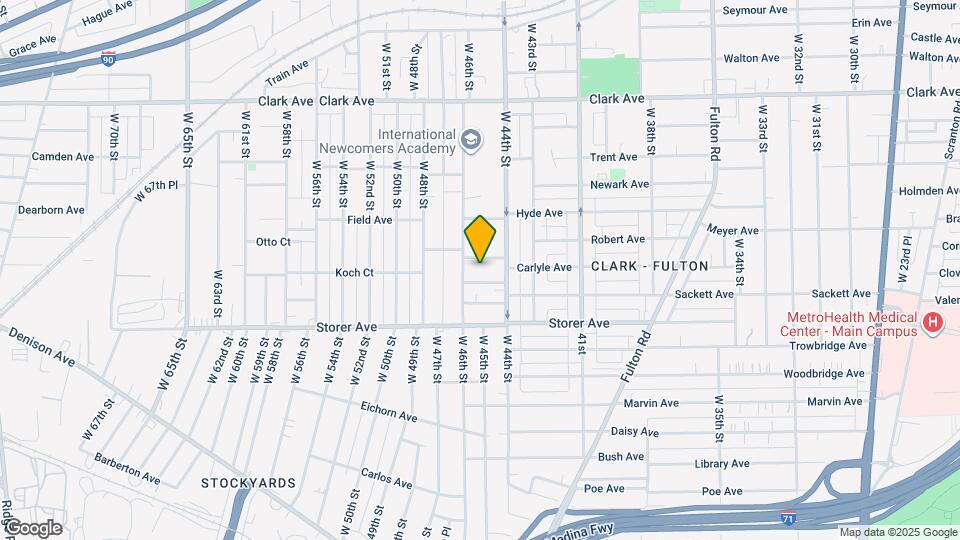 3295 W 46th St Map and Location Details