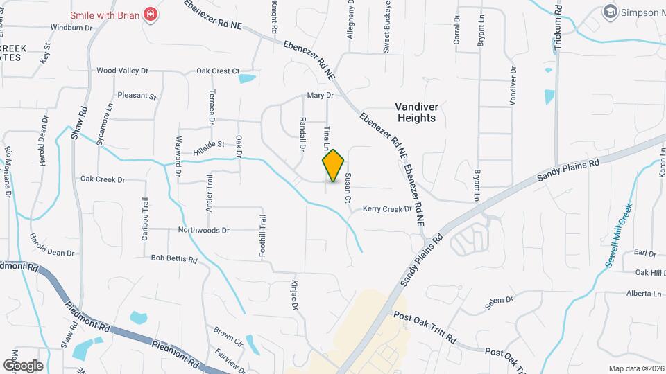 3030 Tina Ln Map and Location Details