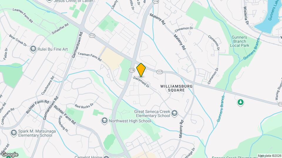 13207 Dairymaid Dr Map and Location Details