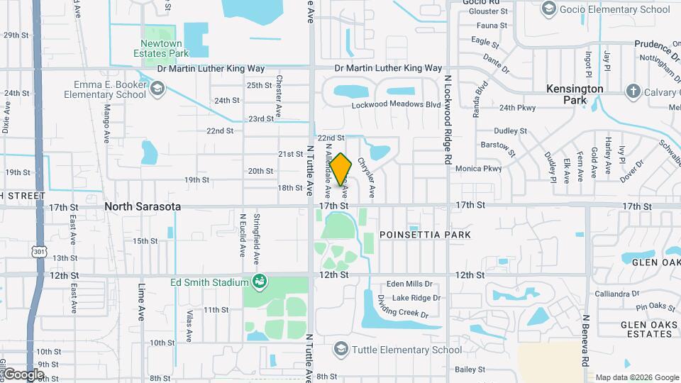 1735 Dodge Ave Map and Location Details