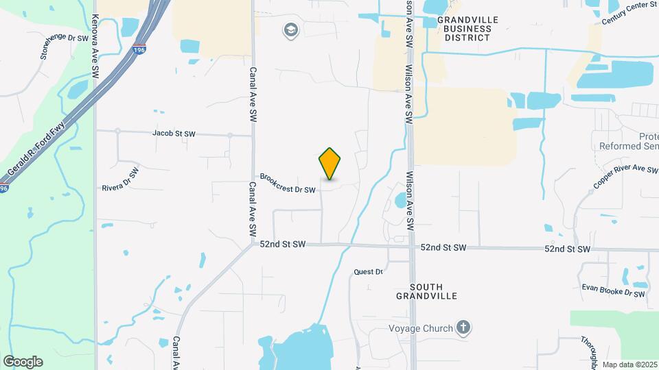 4205 Brookcrest Dr SW Map and Location Details