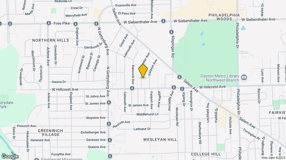 2428 Wheeler Ave Map and Location Details
