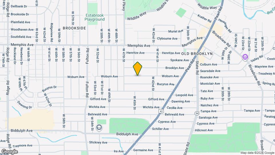 4413 Woburn Ave Map and Location Details