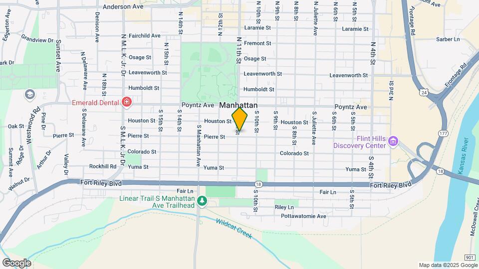 1030 Pierre St Mapa y Detalles de la Ubicación