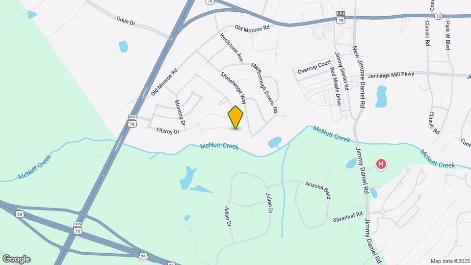960 Creekview Rd Map and Location Details