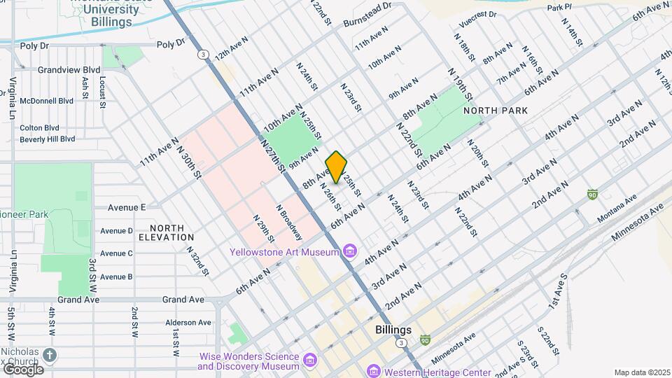 2515 7th Ave N Map and Location Details