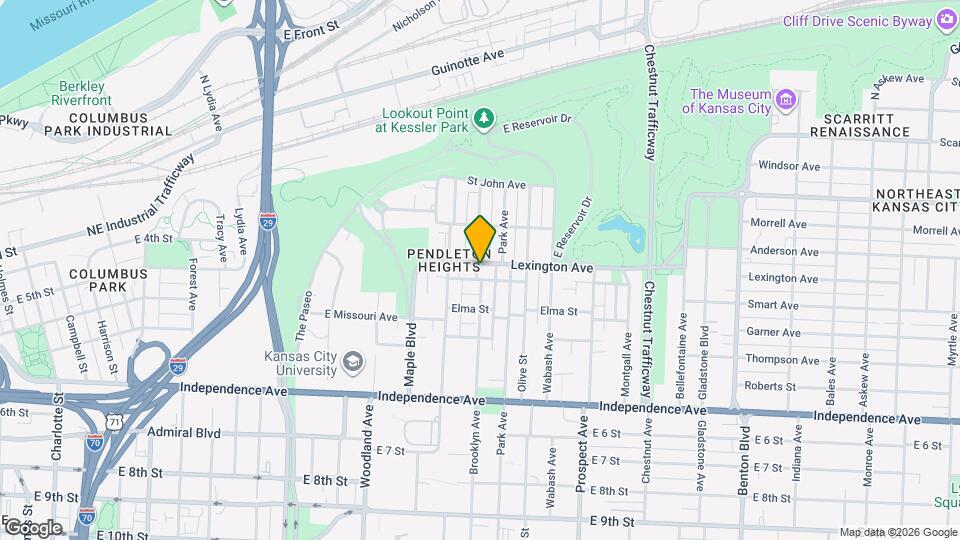 2201 Lexington Ave, Unit B Mapa y Detalles de la Ubicación