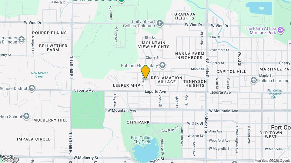 216 Clover Ln Map and Location Details