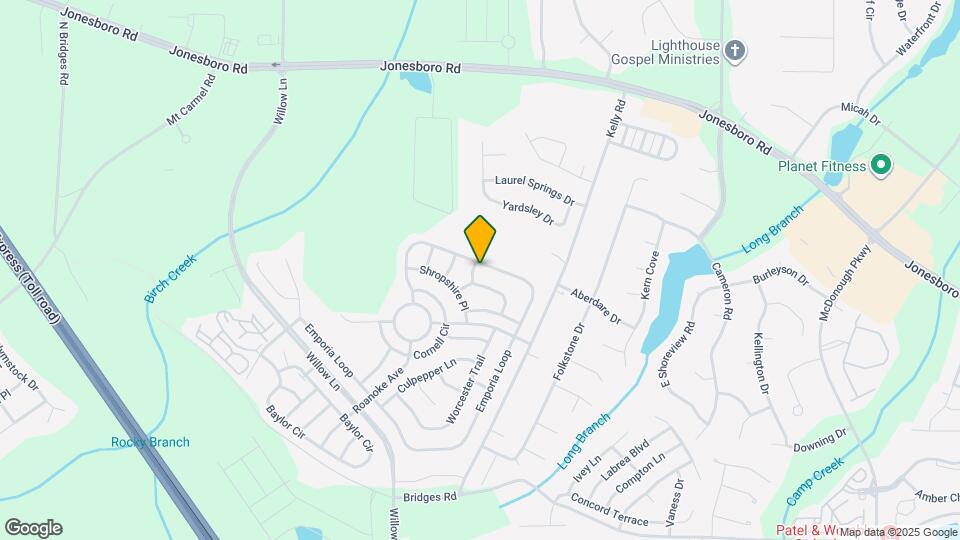 3016 Abraham Ln Map and Location Details