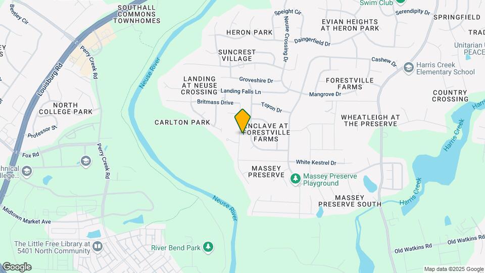 3608 Massey Ridge Ct Map and Location Details