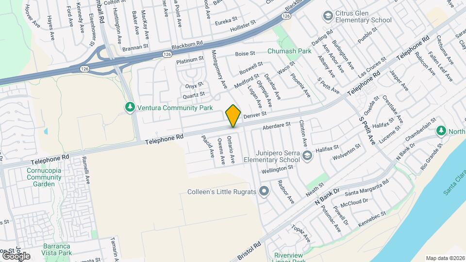 8373 Wabash St Mapa y Detalles de la Ubicación