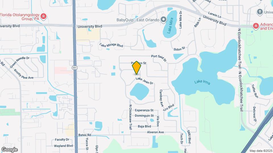 2964 Lake Jean Dr Map and Location Details