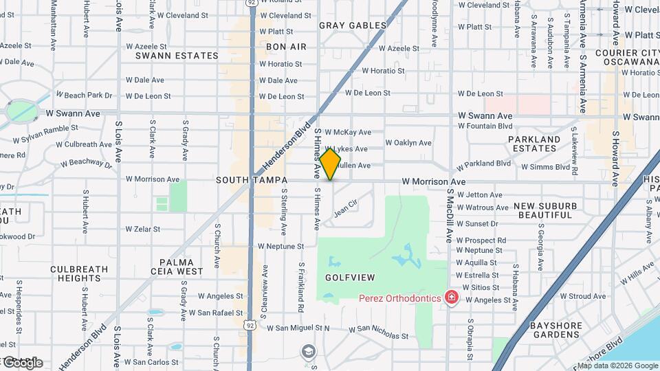 3401 S Almeria Ave Map and Location Details