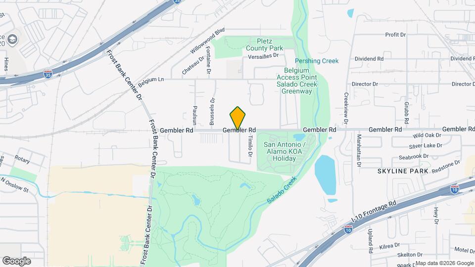 827 Dunwoodie Dr Map and Location Details