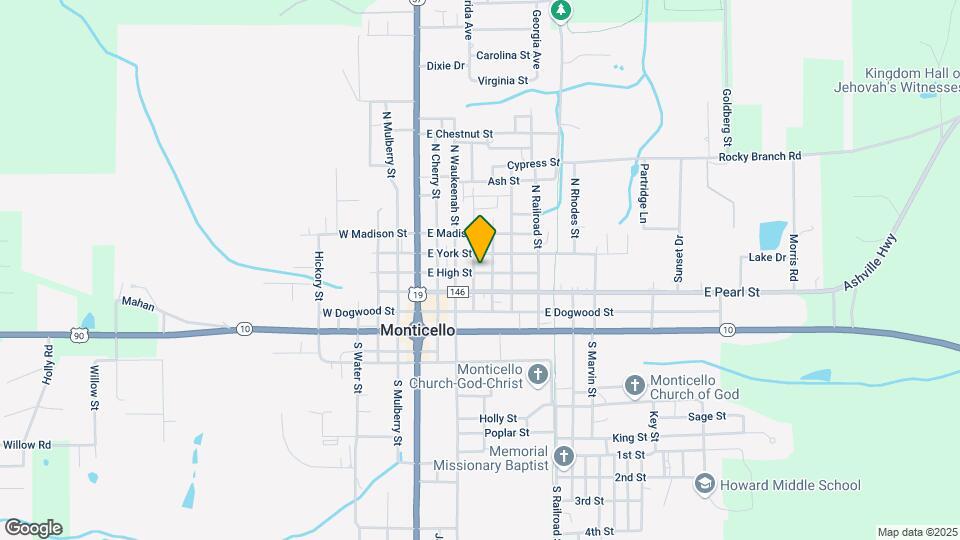 420 Magnolia St Mapa y Detalles de la Ubicación