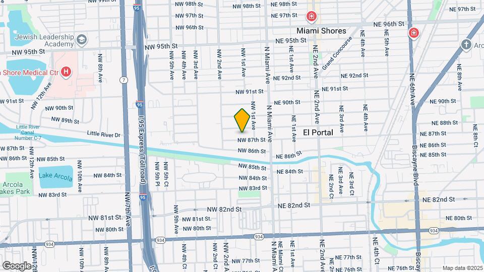147 NW 87th St Map and Location Details