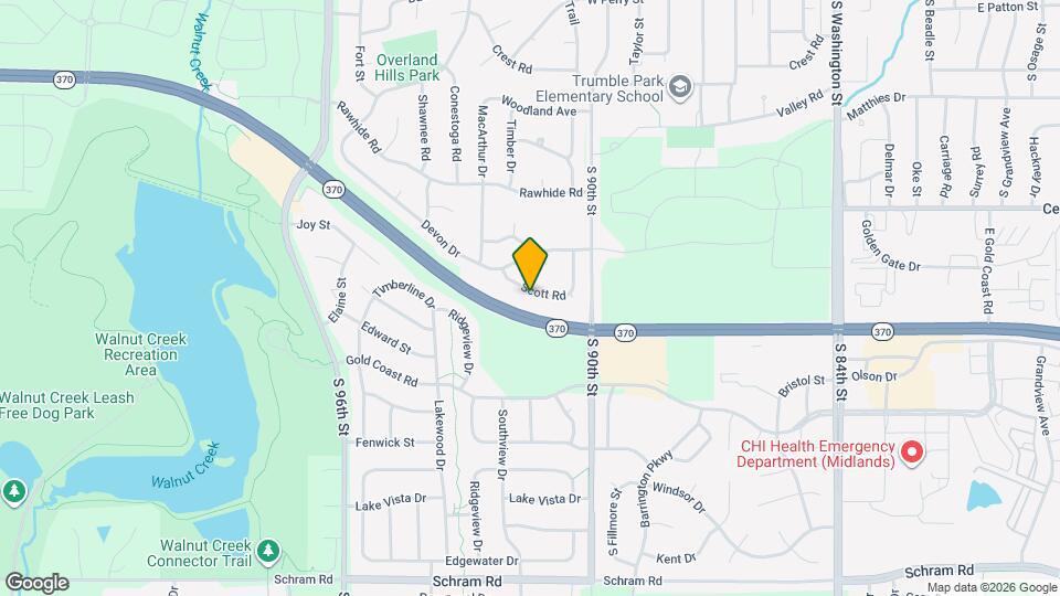 1329 Scott Rd Map and Location Details
